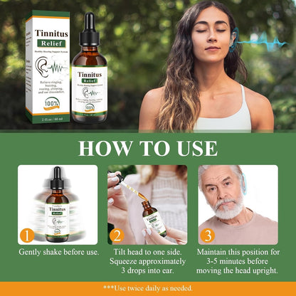 Tinnitus Ear Relief Drops – 60ml