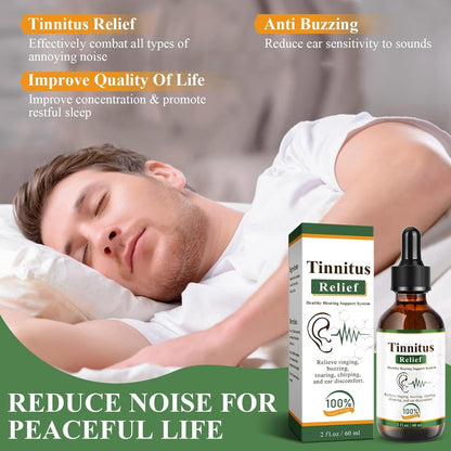 Tinnitus Ear Relief Drops – 60ml