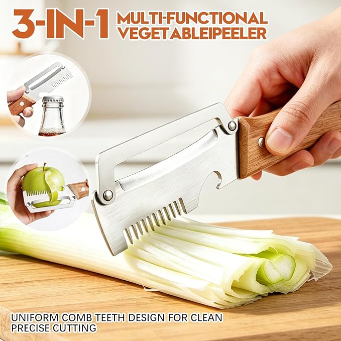 MULTIFUNCTIONAL  Ultra Sharp Vegetable Peeler & Cutter