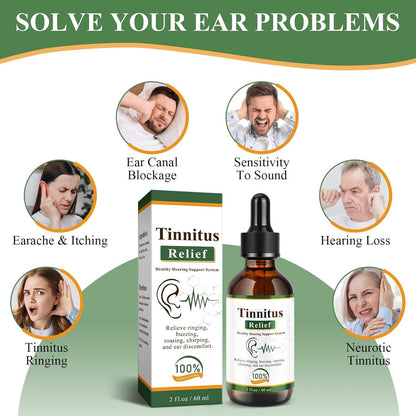 Tinnitus Ear Relief Drops – 60ml