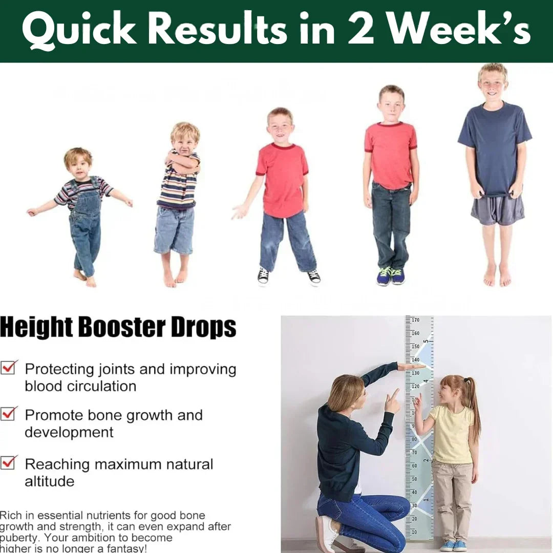 Last Day 50% OFF🔥Height Booster Drops